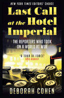 LAST CALL AT THE HOTEL IMPERIAL (INGLÉS) (ESQUINAS ROZADAS)