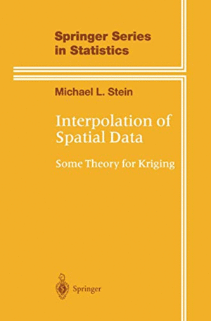 INTERPOLATION OF SPATIAL DATA (EN INGLÉS)(TAPA DURA)