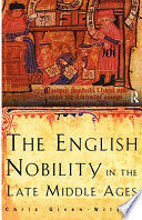 THE ENGLISH NOBILITY IN THE LATE MIDDLE AGES (INGLÉS)