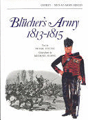 BLÜCHERS ARMY 18131815 (TEXTO EN INGLES)