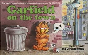 GARFILD ON THE TOWN
