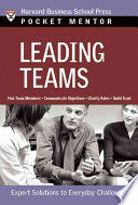 LEADING TEAMS