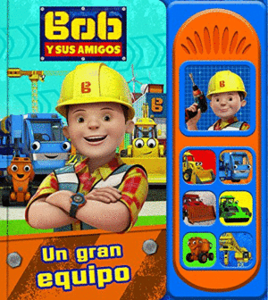 LIBRO MUSICAL 7 BOTONES BOB THE BUILDER LSD (NUEVO RETRACTILADO