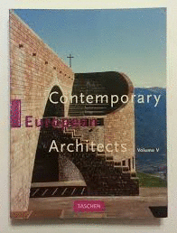 CONTEMPORARY EUROPEAN ARCHITECTS VOLUME V (TEXTO EN ESPAÑOL, ITALIANO Y PORTUGUÉS)