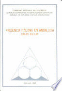 PRESENCIA ITALIANA EN ANDALUCÍA, SIGLOS XIV-XVII