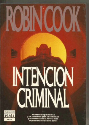 INTENCIÓN CRIMINAL