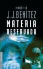 MATERIA RESERVADA (TAPA DURA) (PEQUEÑO ROTO EN ESQUINA PARTE TRASERA)