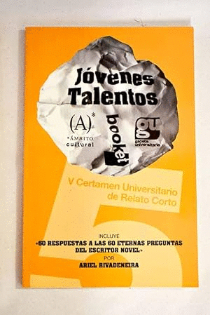 V CERTAMEN UNIVERSITARIO DE RELATO CORTO