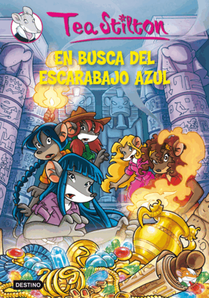 EN BUSCA DEL ESCARABAJO AZUL (TAPA DURA) (SOBRECUBIERTA ROZADA)