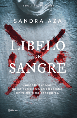 LIBELO DE SANGRE (TAPA DURA)(PEQUEÑO CORTE EN LA SOBRECUBIERTA PARTE INF IZQ PORTADA)