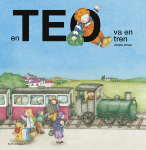 EN TEO VA EN TREN (TAPA DURA) (GOLPE EN PARTE INFERIOR LOMO)