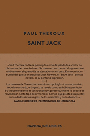 SAINT JACK (TAPA DURA)