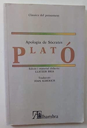 APOLOGIA DE SOCRATES (EN CATALÁN)