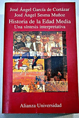 HISTORIA DE LA EDAD MEDIA (LOMO ESTRIADO Y MARCAS EN LOS PICOS)