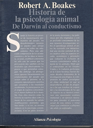 HISTORIA DE LA PSICOLOGÍA ANIMAL