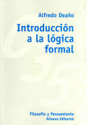 INTRODUCCIÓN A LA LÓGICA FORMAL (BORDES ROZADOS, PARTE POSTERIOR LEVANTADA)