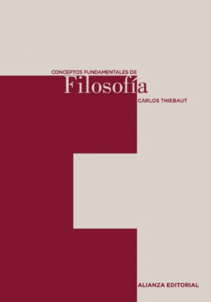 CONCEPTOS FUNDAMENTALES DE FILOSOFÍA (BORDES ALGO ROZADOS)