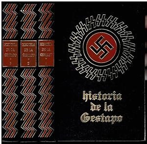 HISTORIA DE LA GESTAPO 3 TOMOS (TAPA DURA)(COMPLETA)