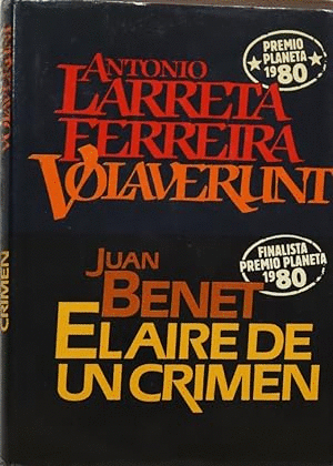 VOLAVÉRUNT / EL AIRE DE UN CRIMEN