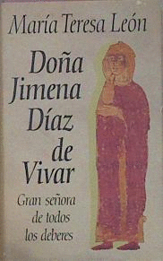 DOÑA JIMENA DÍAZ DE VIVAR (TAPA DURA)