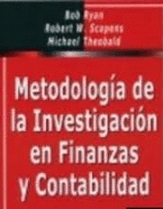 METODOLOGÍA DE LA INVESTIGACIÓN EN FINANZAS Y CONTABILIDAD