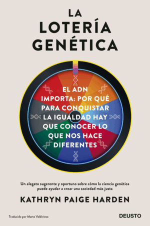 LA LOTERÍA GENÉTICA (PEQUEÑO GOLPE EN PARTE SUPERIOR PORTADA)
