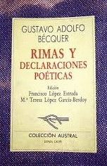 RIMAS Y DECLARACIONES POÉTICAS