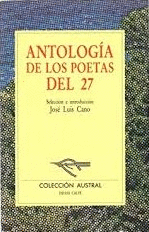 ANTOLOGÍA DE LOS POETAS DEL 27