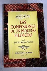 LAS CONFESIONES DE UN PEQUEÑO FILÓSOFO
