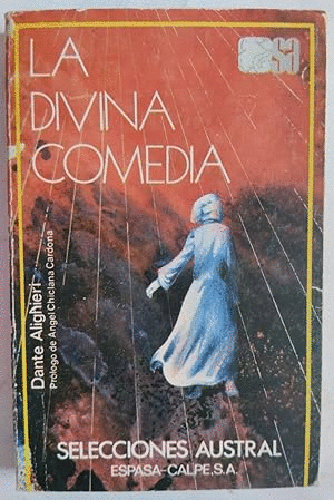 LA DIVINA COMEDIA (MANCHA EN CORTE  DE LAS HOJAS)