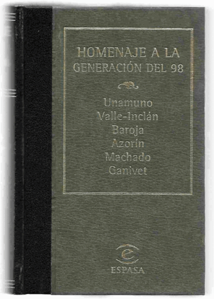 HOMENAJE A LA GENERACIÓN DEL 98