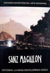 FIGURA Y OBRA DE SANZ-MAGALLÓN (TAPA DURA)(LIGEROS ROCES EN BORDES DE SOBRECUBIERTA