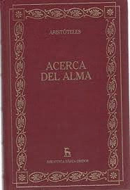 ACERCA DEL ALMA (TAPA DURA)