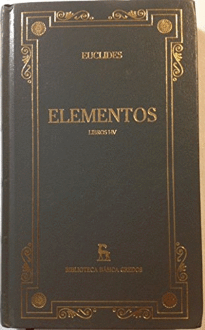 ELEMENTOS. LIBROS I-IV (TAPA DURA)
