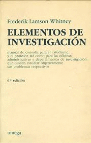 ELEMENTOS DE INVESTIGACION