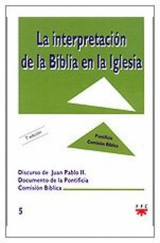 LA INTERPRETACION DE LA BIBLIA EN LA IGLESIA