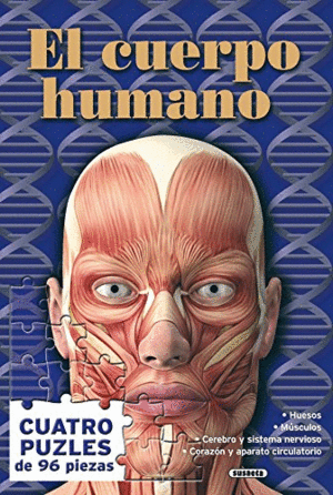 EL CUERPO HUMANO. 4 PUZLES DE 96 PIEZAS (TAPA DURA)
