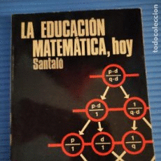 LA EDUCACIÓN MATEMÁTICA, HOY (MARCAS BORDES DE CUBIERTA Y MANCHA EN CORTE INFERIOR DE LAS HOJAS))