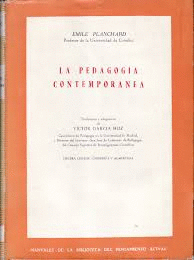 LA PEDAGOGÍA CONTEMPORÁNEA