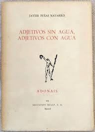 ADJETIVOS SIN AGUA, ADJETIVOS CON AGUA (HOJAS IN TONSO)