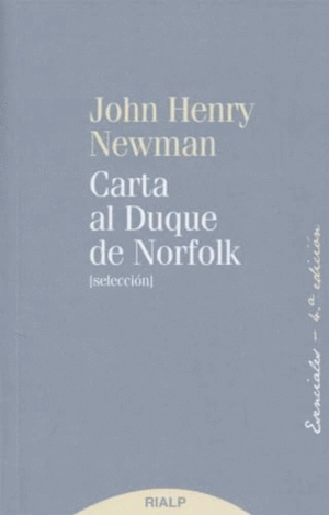 CARTA AL DUQUE DE NORFOLK (PEQUEÑO CORTE EN CONTRAPORTADA)