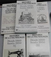 HISTORIA DE LA TECNOLOGÍA (5 VOLUMENES)
