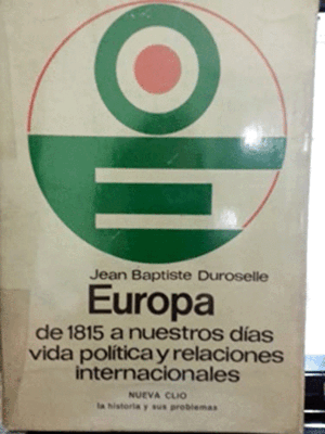 EUROPA DE 1815 A NUESTROS DÍAS