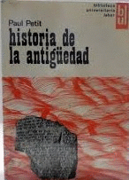 HISTORIA DE LA ANTIGÜEDAD