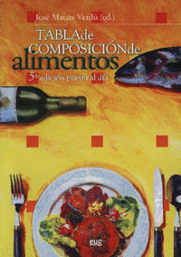 TABLA DE COMPOSICIÓN DE ALIMENTOS