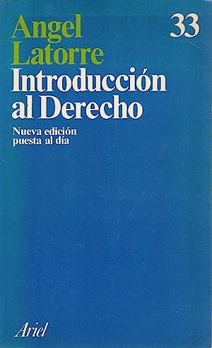 INTRODUCCIÓN AL DERECHO