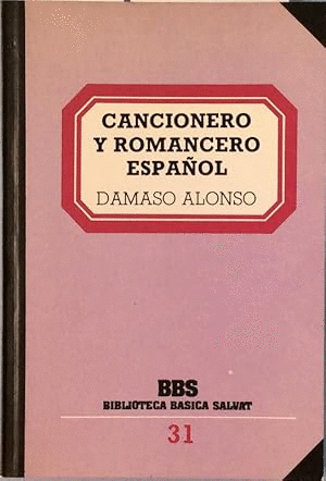 CANCIONERO Y ROMANCERO ESPAÑOL