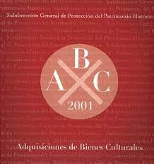 ADQUISICIONES DE BIENES CULTURALES 2001