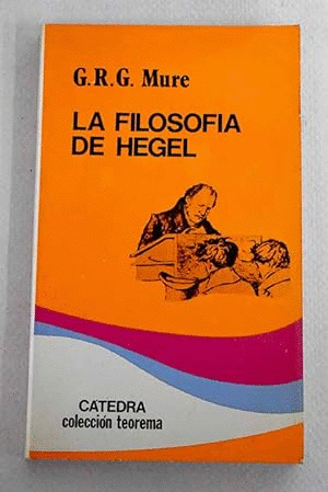 LA FILOSOFÍA DE HEGEL (ALGUNA PEQUEÑA MARCA EN LA CUBIERTA)