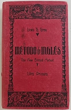 MÉTODO DE INGLÉS LIBRO PIMERO (TAPA DURA CON SEÑALES DE USO)